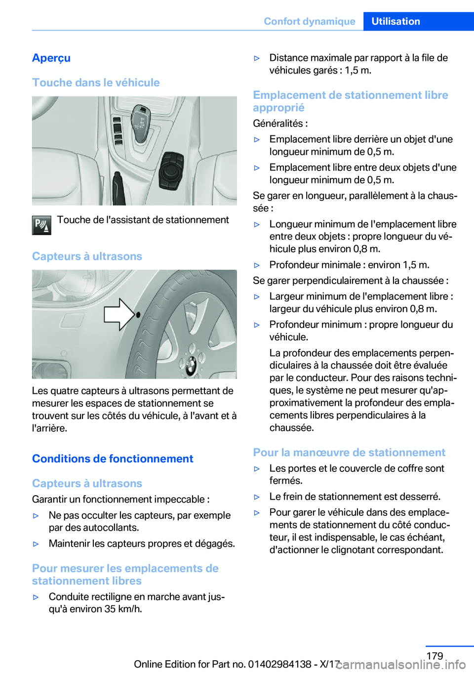 BMW 2 SERIES COUPE 2018  Notices Demploi (in French) �A�p�e�r�ç�u
�T�o�u�c�h�e��d�a�n�s��l�e��v�é�h�i�c�u�l�e
�T�o�u�c�h�e� �d�e� �l�'�a�s�s�i�s�t�a�n�t� �d�e� �s�t�a�t�i�o�n�n�e�m�e�n�t
�C�a�p�t�e�u�r�s��