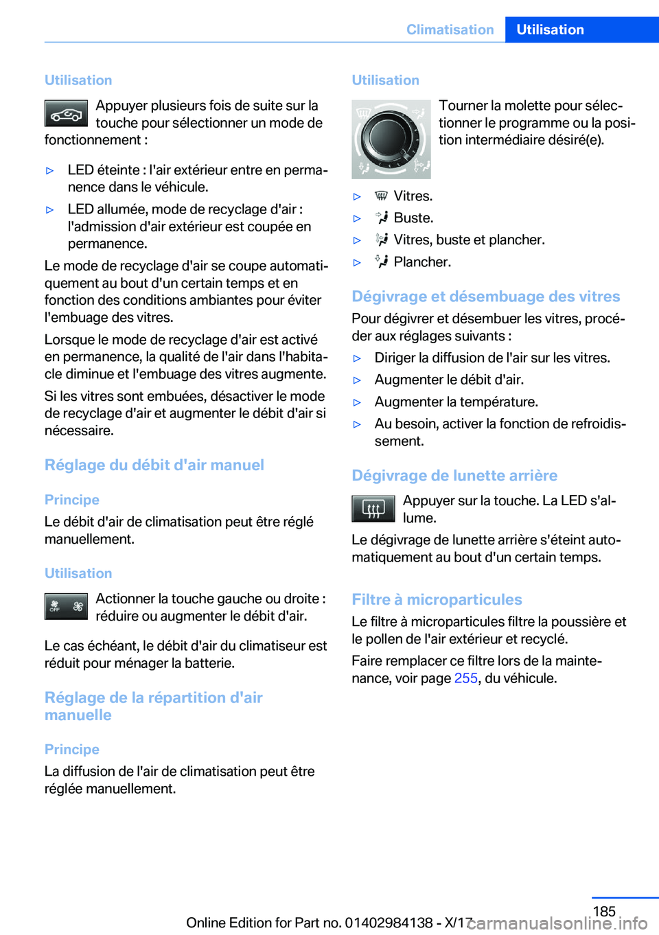 BMW 2 SERIES COUPE 2018  Notices Demploi (in French) �U�t�i�l�i�s�a�t�i�o�n�A�p�p�u�y�e�r� �p�l�u�s�i�e�u�r�s� �f�o�i�s� �d�e� �s�u�i�t�e� �s�u�r� �l�a�t�o�u�c�h�e� �p�o�u�r� �s�é�l�e�c�t�i�o�n�n�e�r� �u�n� �m�o�d�e� �d�e
�f�o�n�c�t�i�o�n�n�e�m�e�n�t� 