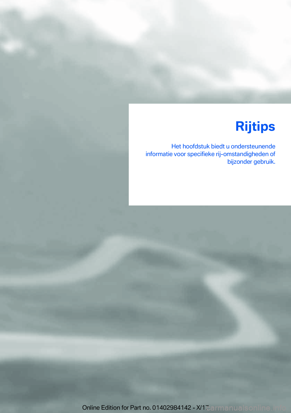 BMW 2 SERIES COUPE 2018  Instructieboekjes (in Dutch) �R�i�j�t�i�p�s
�H�e�t� �h�o�o�f�d�s�t�u�k� �b�i�e�d�t� �u� �o�n�d�e�r�s�t�e�u�n�e�n�d�e
�i�n�f�o�r�m�a�t�i�e� �v�o�o�r� �s�p�e�c�i�f�i�e�k�e� �r�i�j�-�o�m�s�t�a�n�d�i�g�h�e�d�e�n� �o�f �b�i�j�z�o�n�d�