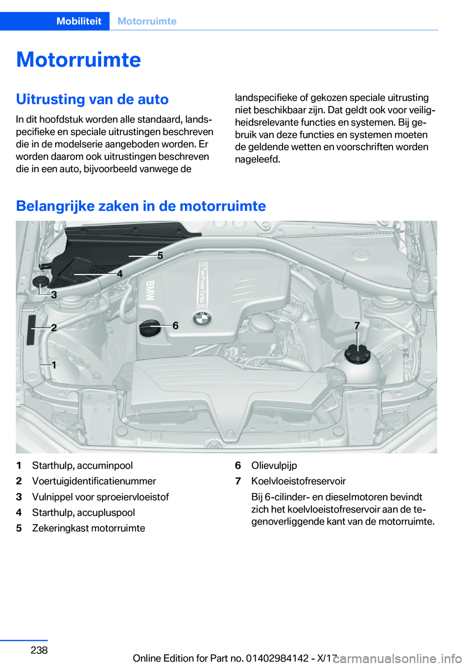 BMW 2 SERIES COUPE 2018  Instructieboekjes (in Dutch) �M�o�t�o�r�r�u�i�m�t�e�U�i�t�r�u�s�t�i�n�g��v�a�n��d�e��a�u�t�o
�I�n� �d�i�t� �h�o�o�f�d�s�t�u�k� �w�o�r�d�e�n� �a�l�l�e� �s�t�a�n�d�a�a�r�d�,� �l�a�n�d�sj
�p�e�c�i�f�i�e�k�e� �e�n� �s�p�e�c�i�a�l