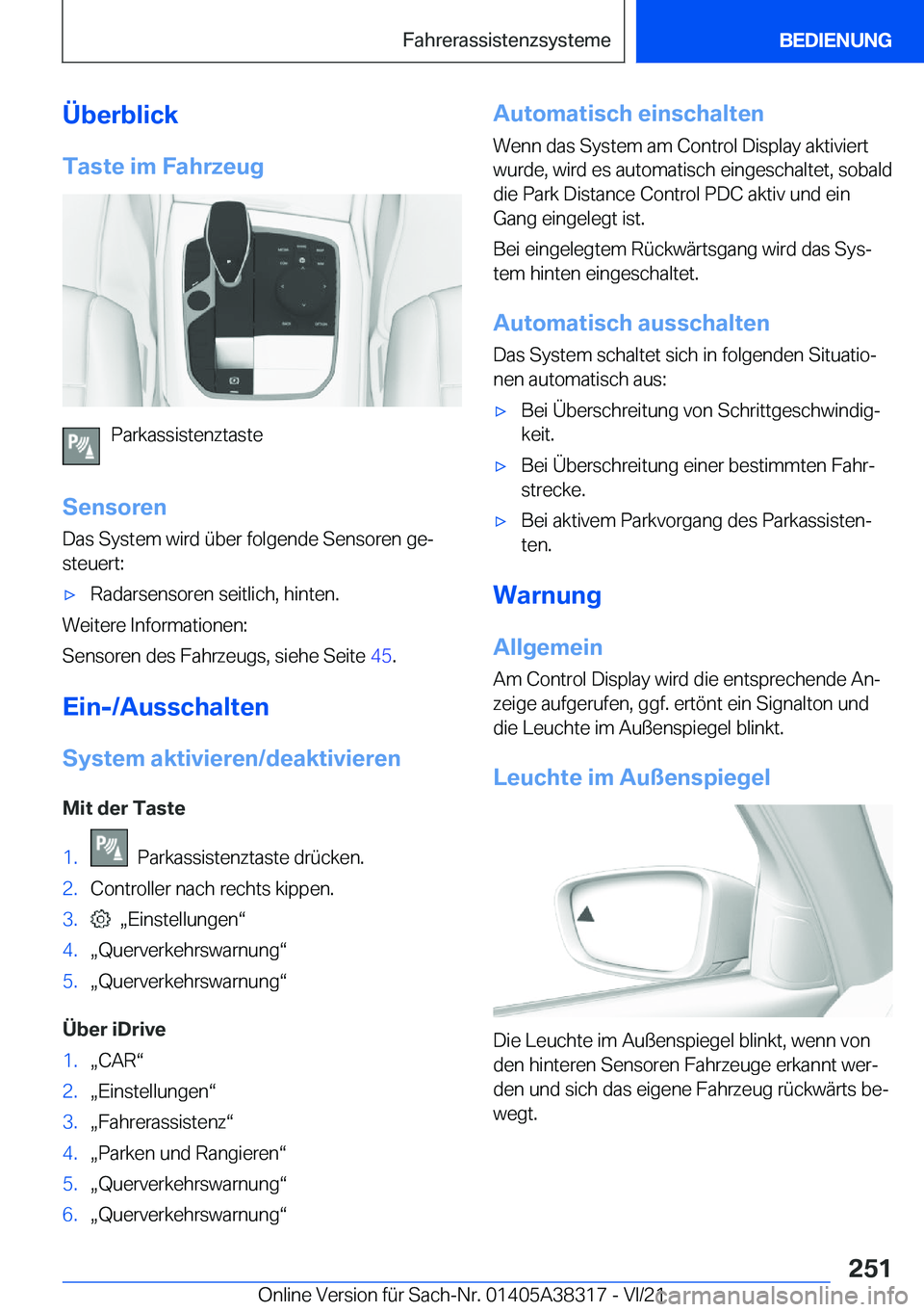BMW 2 SERIES GRAN COUPE 2022  Betriebsanleitungen (in German) �