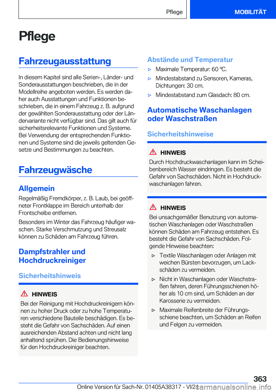 BMW 2 SERIES GRAN COUPE 2022  Betriebsanleitungen (in German) �P�f�l�e�g�e�F�a�h�r�z�e�u�g�a�u�s�s�t�a�t�t�u�n�g
�I�n��d�i�e�s�e�m��K�a�p�i�t�e�l��s�i�n�d��a�l�l�e��S�e�r�i�e�n�-�,��L�