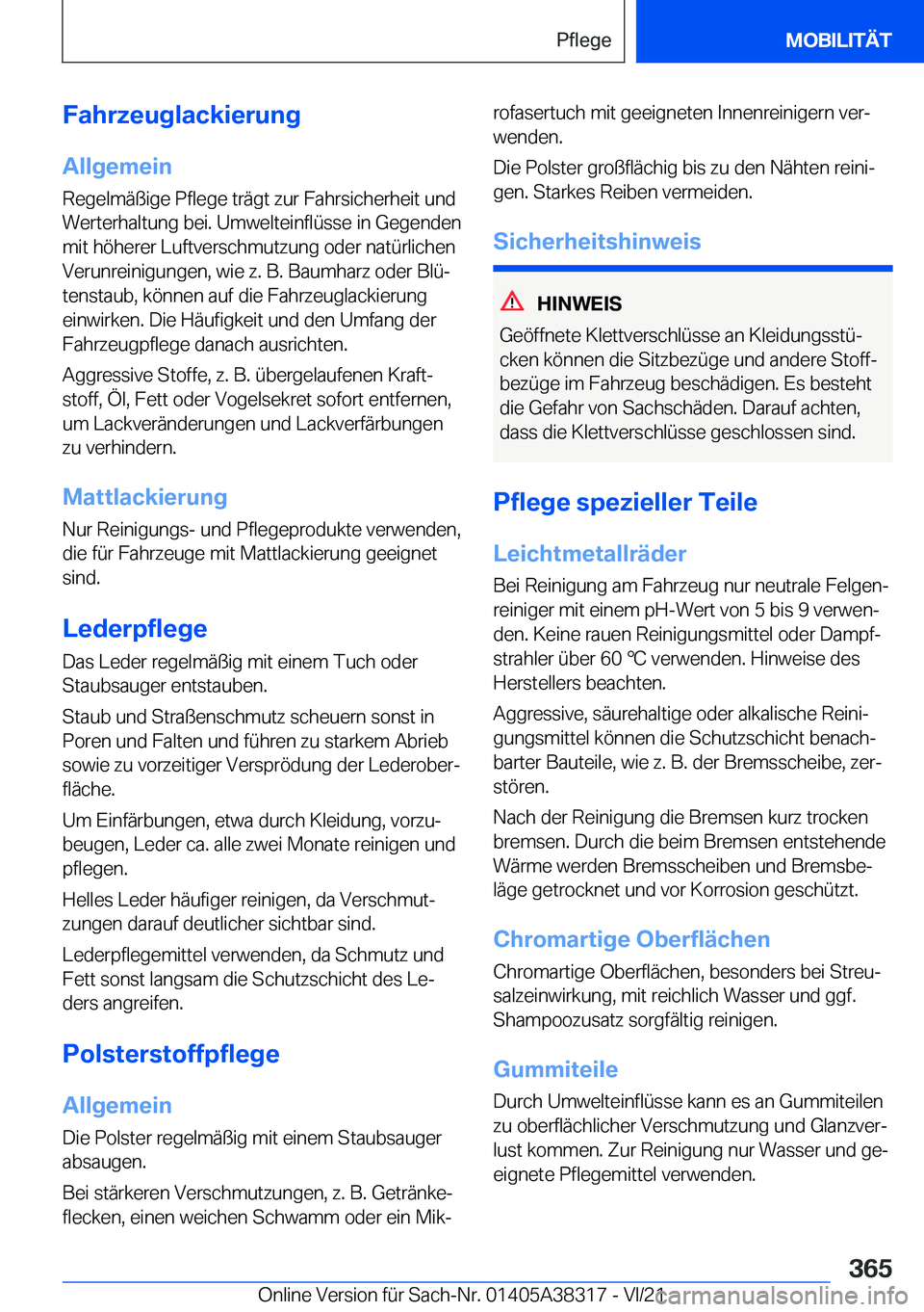 BMW 2 SERIES GRAN COUPE 2022  Betriebsanleitungen (in German) �F�a�h�r�z�e�u�g�l�a�c�k�i�e�r�u�n�g
�A�l�l�g�e�m�e�i�n �R�e�g�e�l�m�