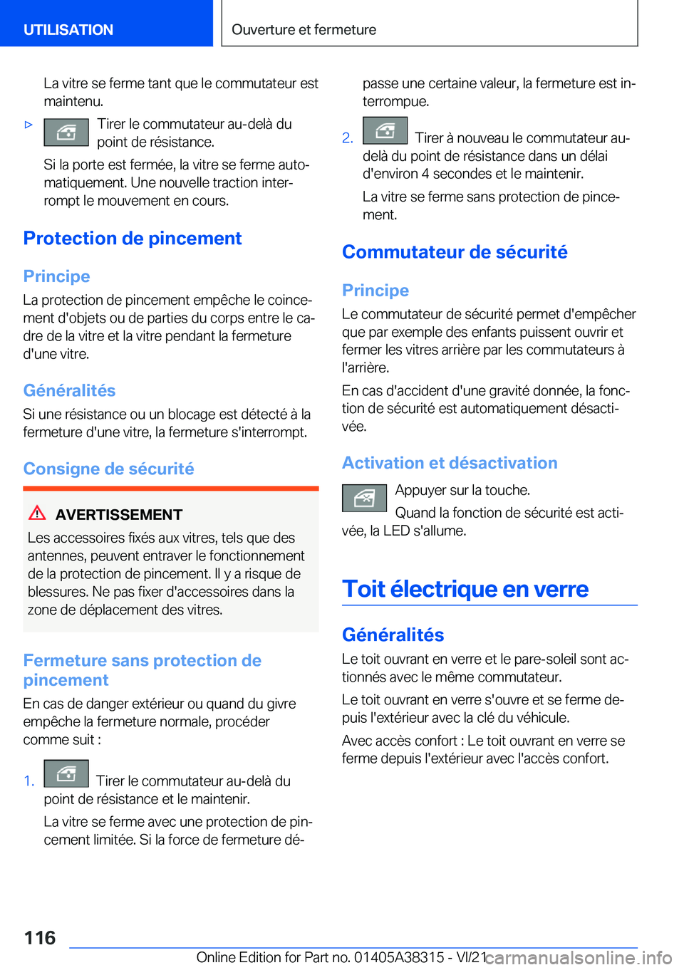 BMW 2 SERIES GRAN COUPE 2022  Notices Demploi (in French) �L�a��v�i�t�r�e��s�e��f�e�r�m�e��t�a�n�t��q�u�e��l�e��c�o�m�m�u�t�a�t�e�u�r��e�s�t�m�a�i�n�t�e�n�u�.'x�T�i�r�e�r��l�e��c�o�m�m�u�t�a�t�e�u�r��a�u�-�d�e�l�