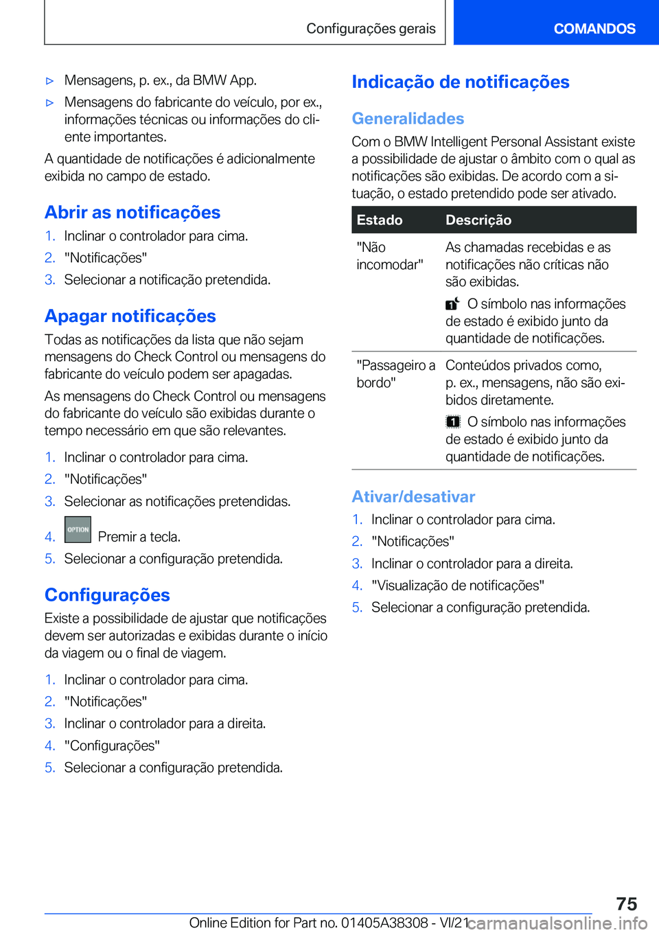 BMW 2 SERIES GRAN COUPE 2022  Manual do condutor (in Portuguese) x�M�e�n�s�a�g�e�n�s�,��p�.��e�x�.�,��d�a��B�M�W��A�p�p�.x�M�e�n�s�a�g�e�n�s��d�o��f�a�b�r�i�c�a�n�t�e��d�o��v�e�