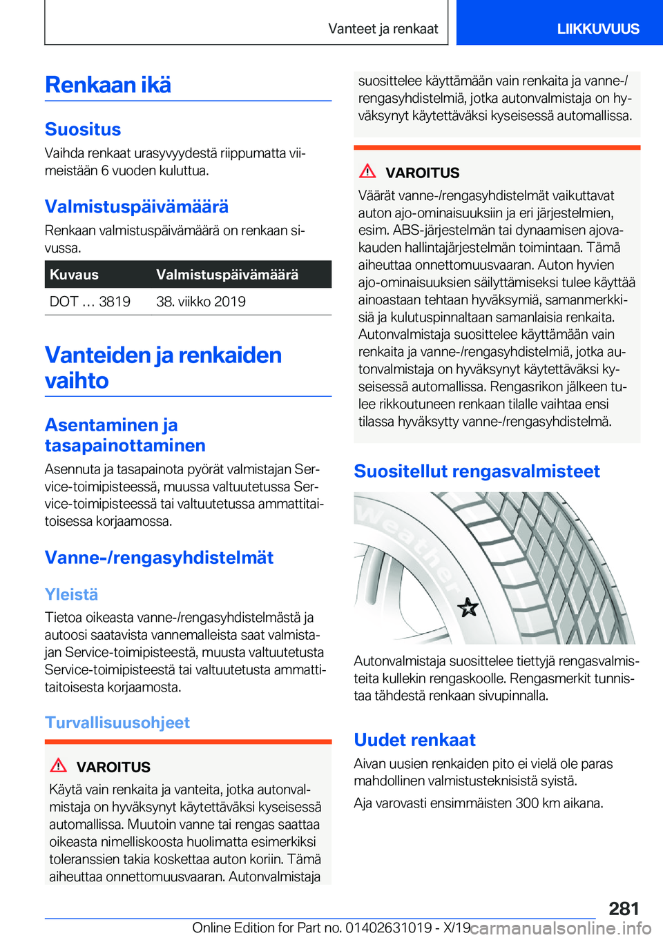 BMW 2 SERIES GRAN COUPE 2020  Omistajan Käsikirja (in Finnish) �R�e�n�k�a�a�n��i�k�