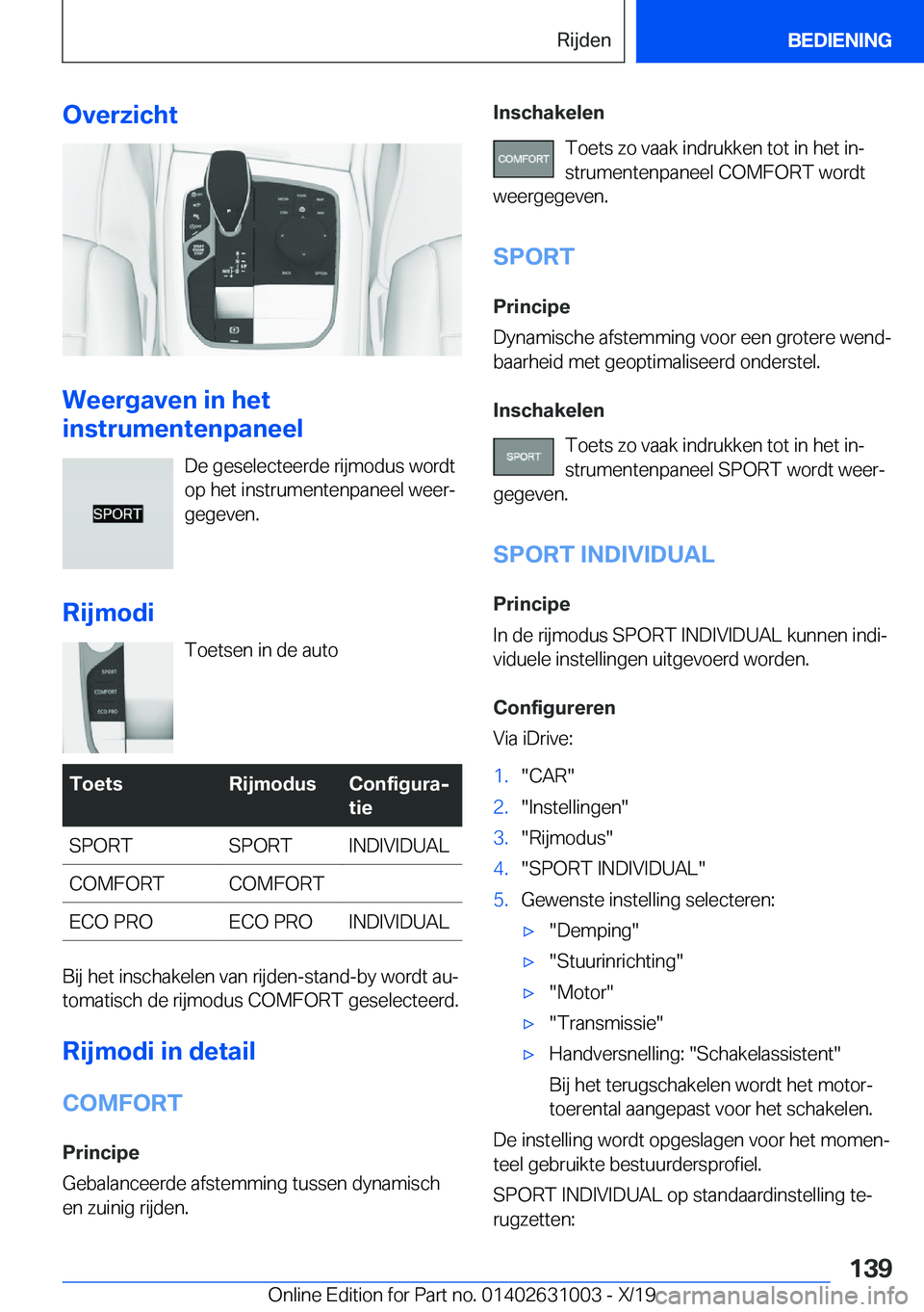 BMW 2 SERIES GRAN COUPE 2020  Instructieboekjes (in Dutch) �O�v�e�r�z�i�c�h�t
�W�e�e�r�g�a�v�e�n��i�n��h�e�t
�i�n�s�t�r�u�m�e�n�t�e�n�p�a�n�e�e�l
�D�e��g�e�s�e�l�e�c�t�e�e�r�d�e��r�i�j�m�o�d�u�s��w�o�r�d�t�o�p��h�e�t��i�n�s�t�r�u�m�e�n�t�e�n�p�a�n�e�e�