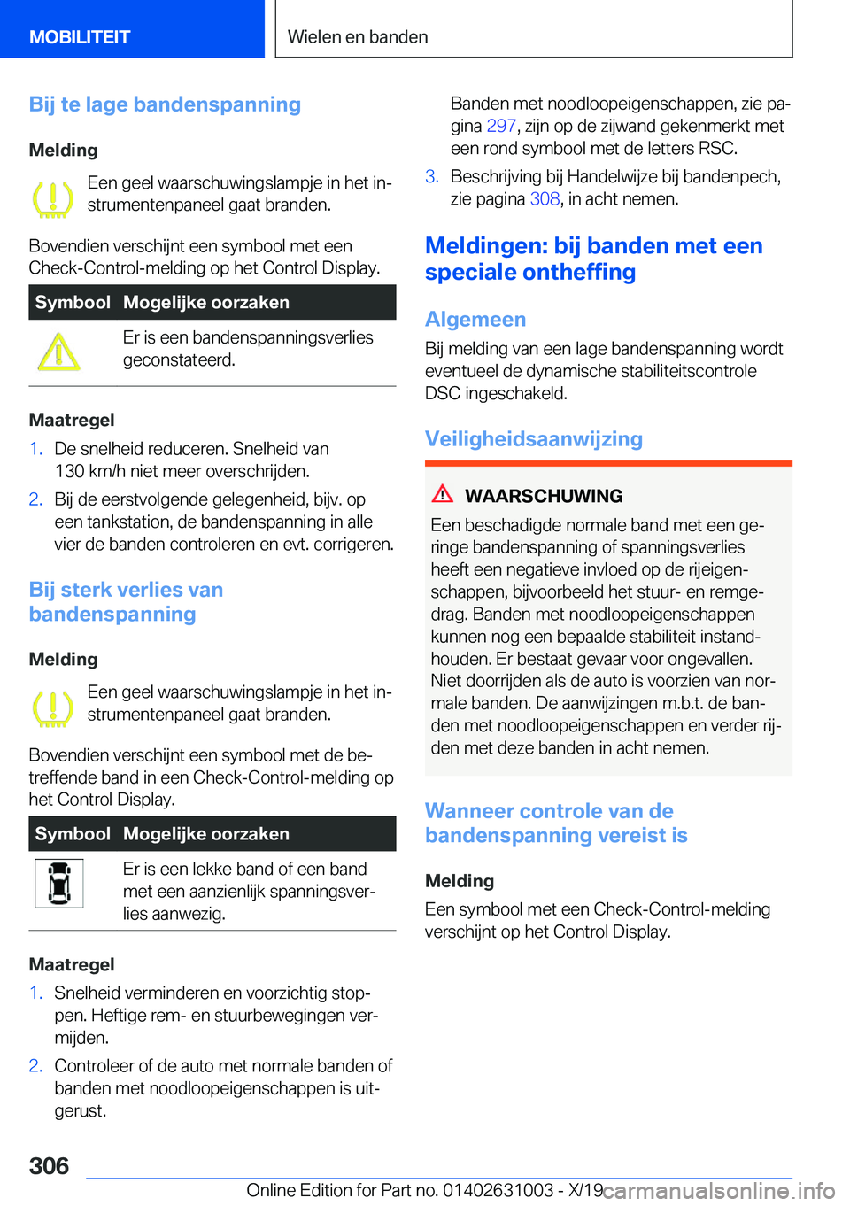 BMW 2 SERIES GRAN COUPE 2020  Instructieboekjes (in Dutch) �B�i�j��t�e��l�a�g�e��b�a�n�d�e�n�s�p�a�n�n�i�n�g�M�e�l�d�i�n�g �E�e�n��g�e�e�l��w�a�a�r�s�c�h�u�w�i�n�g�s�l�a�m�p�j�e��i�n��h�e�t��i�nj
�s�t�r�u�m�e�n�t�e�n�p�a�n�e�e�l��g�a�a�t��b�r�a�n�d