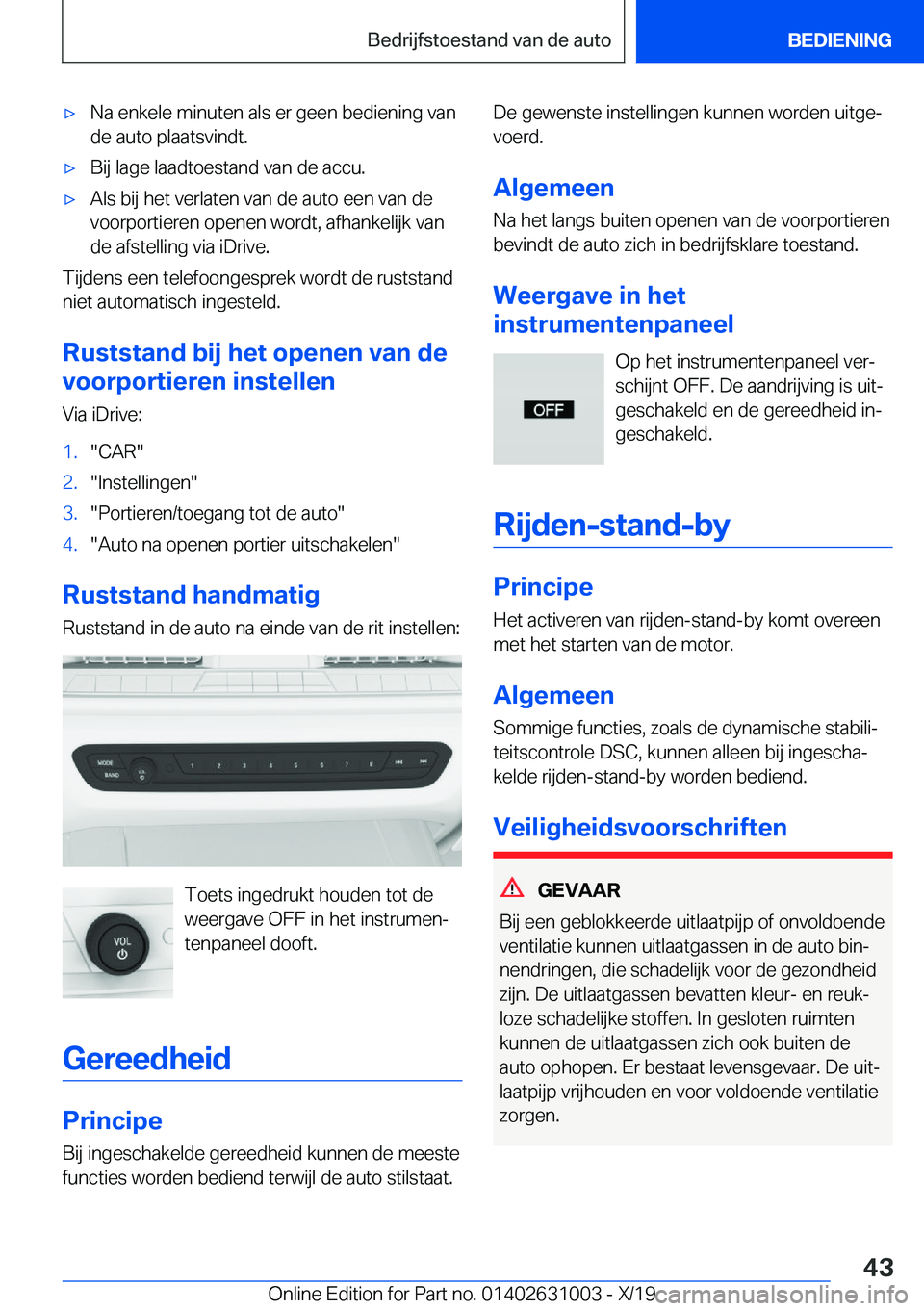 BMW 2 SERIES GRAN COUPE 2020  Instructieboekjes (in Dutch) 'x�N�a��e�n�k�e�l�e��m�i�n�u�t�e�n��a�l�s��e�r��g�e�e�n��b�e�d�i�e�n�i�n�g��v�a�n�d�e��a�u�t�o��p�l�a�a�t�s�v�i�n�d�t�.'x�B�i�j��l�a�g�e��l�a�a�d�t�o�e�s�t�a�n�d��v�a�n��d�e��a�c