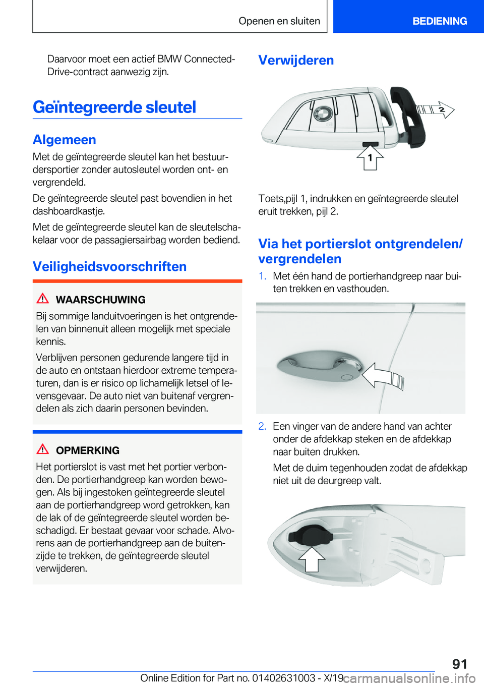 BMW 2 SERIES GRAN COUPE 2020  Instructieboekjes (in Dutch) �D�a�a�r�v�o�o�r��m�o�e�t��e�e�n��a�c�t�i�e�f��B�M�W��C�o�n�n�e�c�t�e�dj�D�r�i�v�e�-�c�o�n�t�r�a�c�t��a�a�n�w�e�z�i�g��z�i�j�n�.
�G�e�