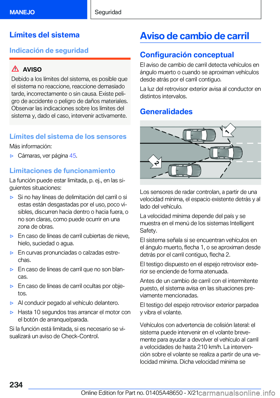 BMW 3 SERIES 2022  Manuales de Empleo (in Spanish) �L�