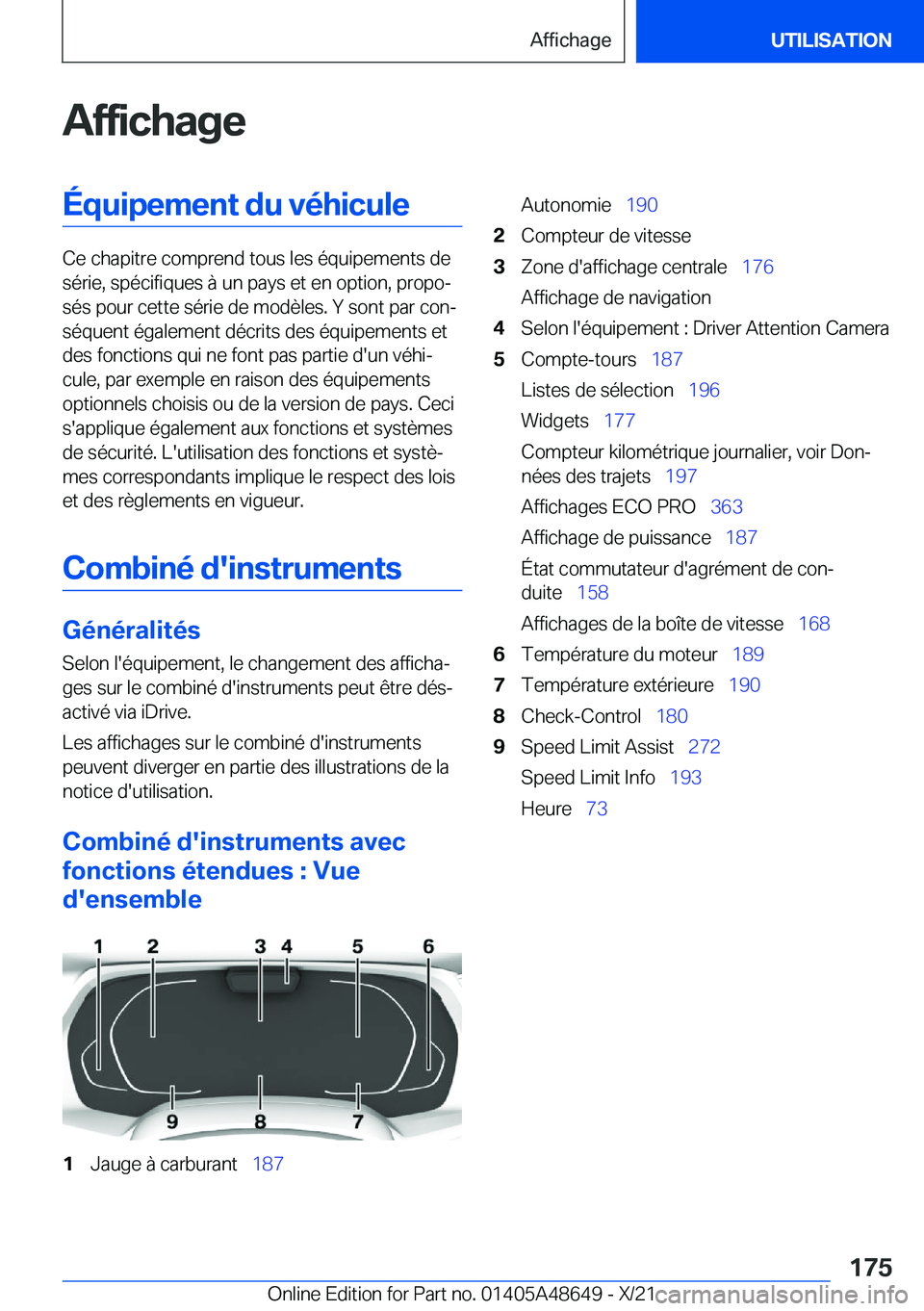 BMW 3 SERIES 2022  Notices Demploi (in French) �A�f�f�i�c�h�a�g�e�
