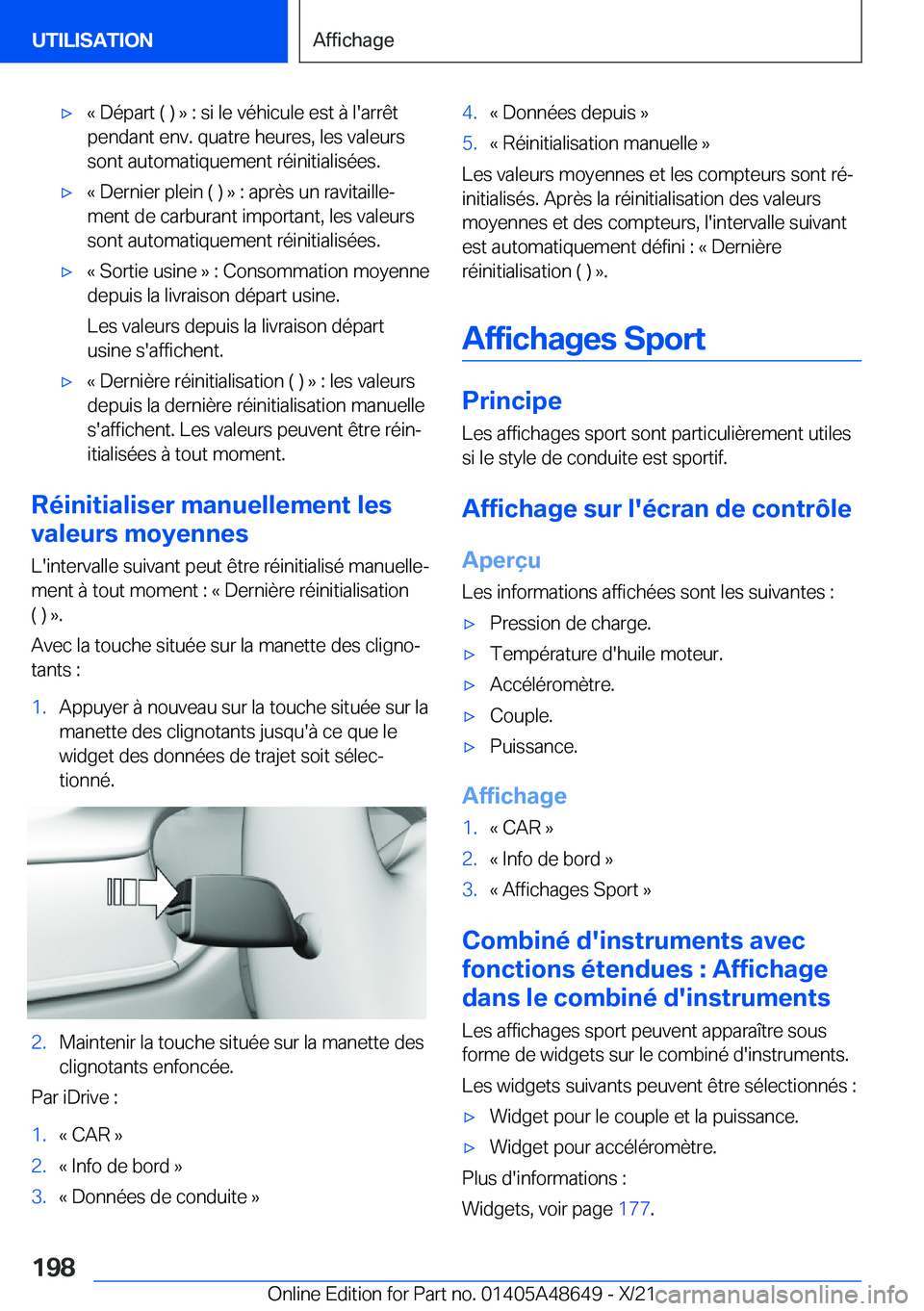 BMW 3 SERIES 2022  Notices Demploi (in French) 'x�k��D�é�p�a�r�t��(��)��{��:��s�i��l�e��v�é�h�i�c�u�l�e��e�s�t��