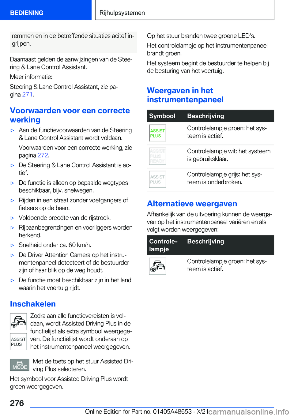 BMW 3 SERIES 2022  Instructieboekjes (in Dutch) �r�e�m�m�e�n��e�n��i�n��d�e��b�e�t�r�e�f�f�e�n�d�e��s�i�t�u�a�t�i�e�s��a�c�i�t�e�f��i�nj�g�r�i�j�p�e�n�.
�D�a�a�r�n�a�a�s�t��g�e�l�d�e�n��d�e��a�a�n�w�i�j�z�i�n�g�e�n��v�a�n��d�e��S�t�e�