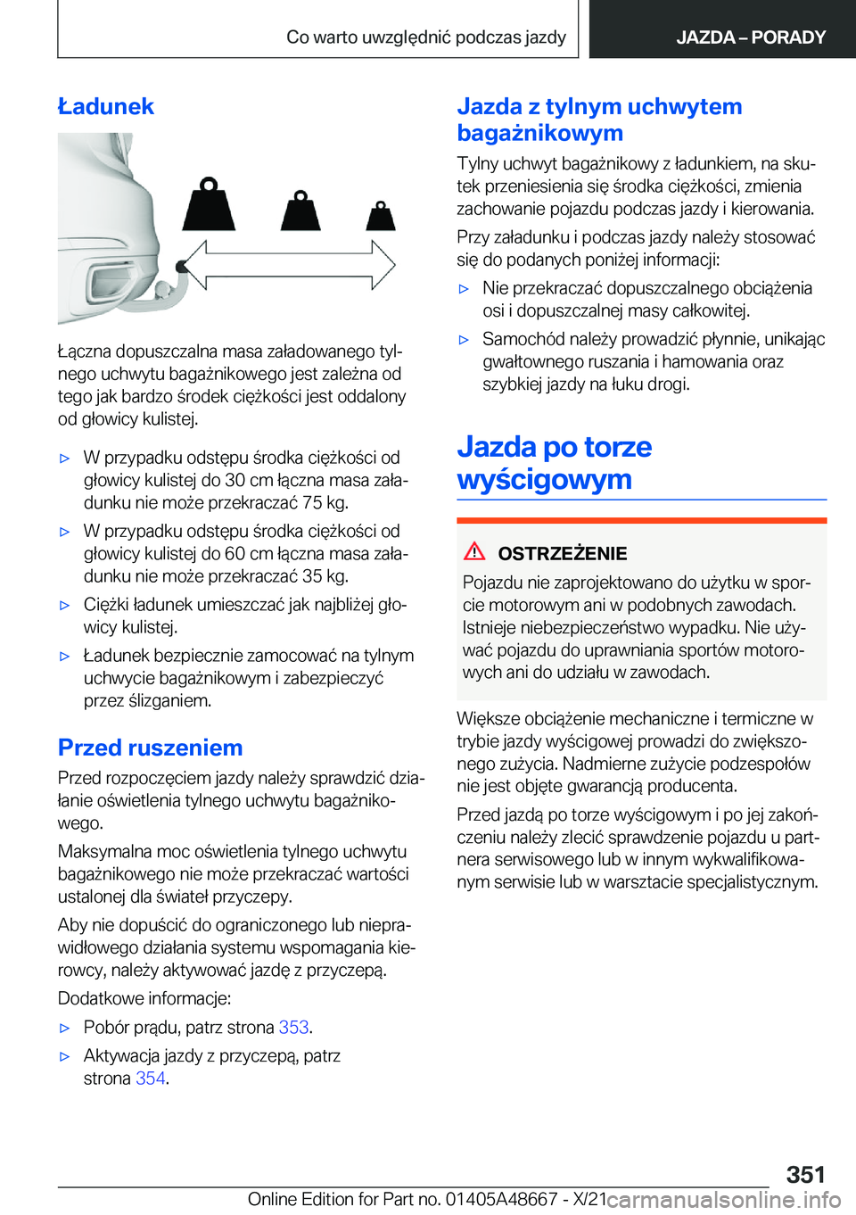 BMW 3 SERIES 2022  Instrukcja obsługi (in Polish) �Ł�a�d�u�n�e�k
�Ł�