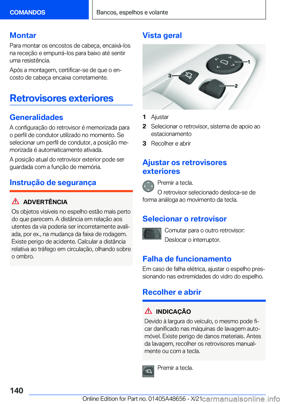 BMW 3 SERIES 2022  Manual do condutor (in Portuguese) �M�o�n�t�a�r
�P�a�r�a��m�o�n�t�a�r��o�s��e�n�c�o�s�t�o�s��d�e��c�a�b�e�