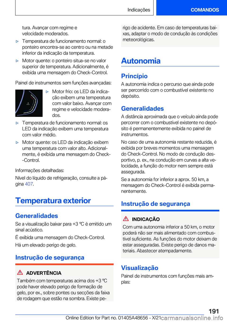 BMW 3 SERIES 2022  Manual do condutor (in Portuguese) �t�u�r�a�.��A�v�a�n�