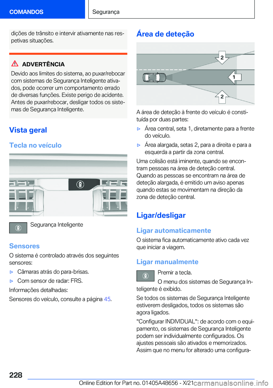 BMW 3 SERIES 2022  Manual do condutor (in Portuguese) �d�i�