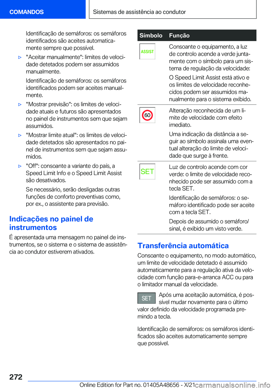 BMW 3 SERIES 2022  Manual do condutor (in Portuguese) �I�d�e�n�t�i�f�i�c�a�