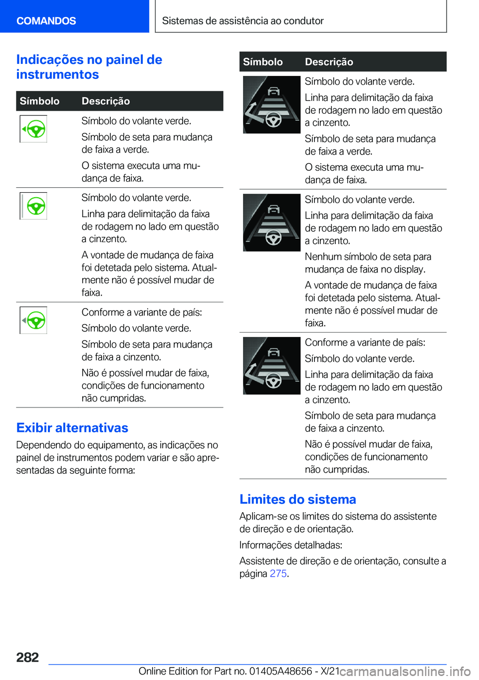 BMW 3 SERIES 2022  Manual do condutor (in Portuguese) �I�n�d�i�c�a�