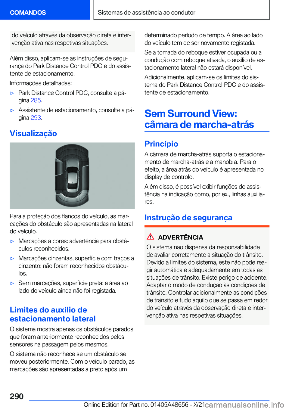 BMW 3 SERIES 2022  Manual do condutor (in Portuguese) �d�o��v�e�
