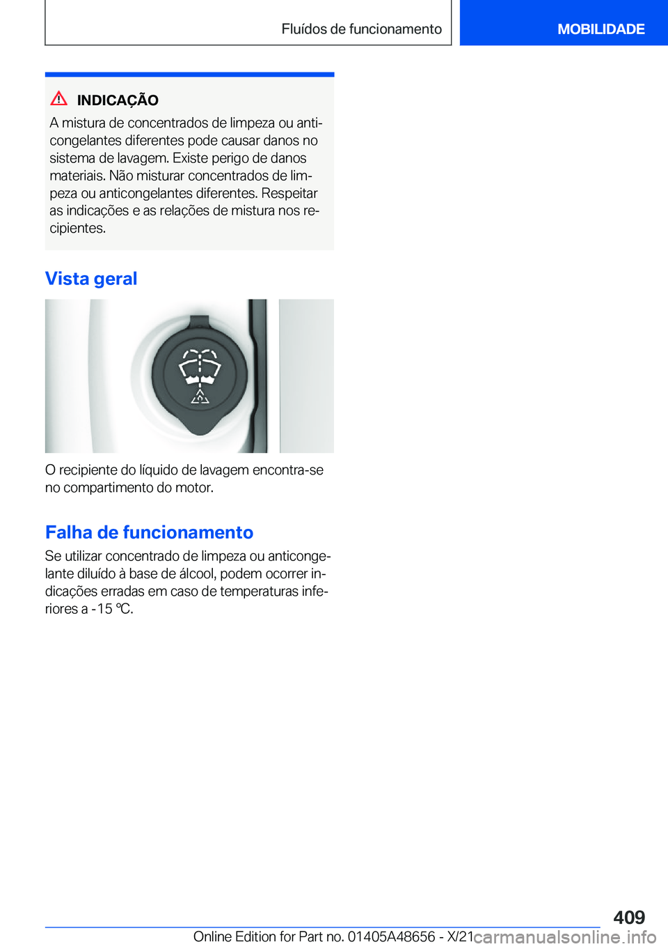 BMW 3 SERIES 2022  Manual do condutor (in Portuguese) �I�N�D�I�C�A�