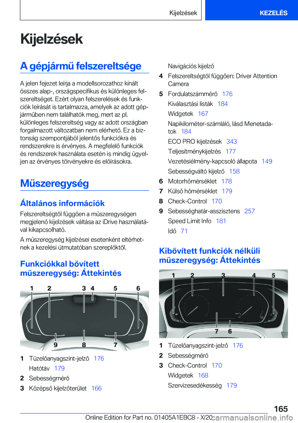 BMW 3 SERIES 2021  Kezelési útmutató (in Hungarian) �K�i�j�e�l�z�