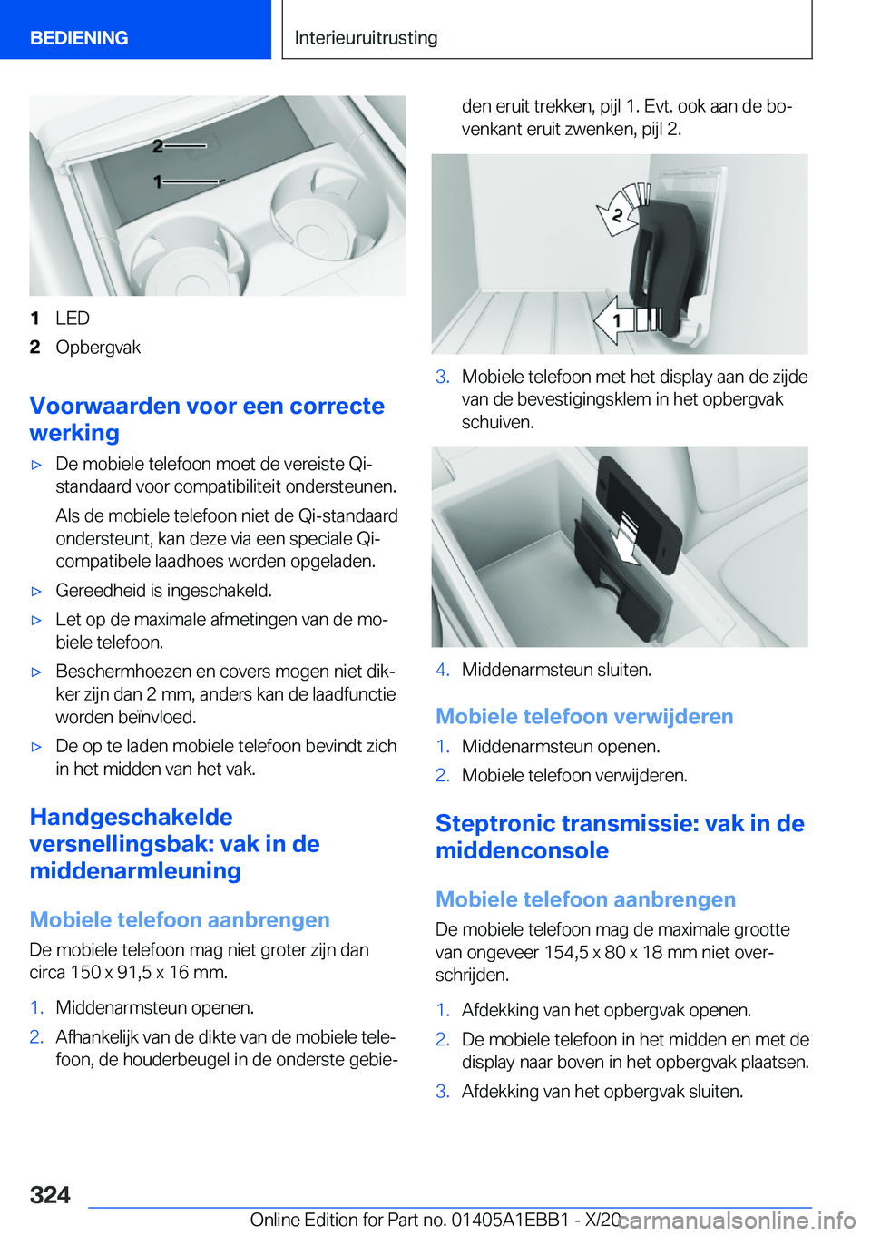 BMW 3 SERIES 2021  Instructieboekjes (in Dutch) �1�L�E�D�2�O�p�b�e�r�g�v�a�k
�V�o�o�r�w�a�a�r�d�e�n��v�o�o�r��e�e�n��c�o�r�r�e�c�t�e
�w�e�r�k�i�n�g
'x�D�e��m�o�b�i�e�l�e��t�e�l�e�f�o�o�n��m�o�e�t��d�e��v�e�r�e�i�s�t�e��Q�i�- �s�t�a�n�d