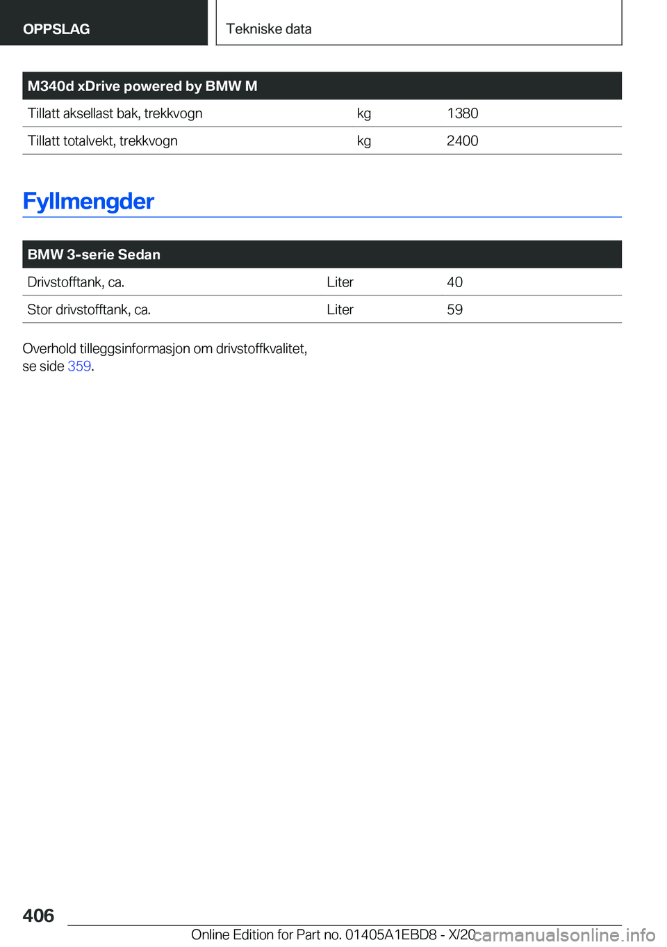 BMW 3 SERIES 2021  InstruksjonsbØker (in Norwegian) �M�3�4�0�d��x�D�r�i�v�e��p�o�w�e�r�e�d��b�y��B�M�W��M�T�i�l�l�a�t�t��a�k�s�e�l�l�a�s�t��b�a�k�,��t�r�e�k�k�v�o�g�n�k�g�1�3�8�0�T�i�l�l�a�t�t��t�o�t�a�l�v�e�k�t�,��t�r�e�k�k�v�o�g�n�k�g�2�4�0