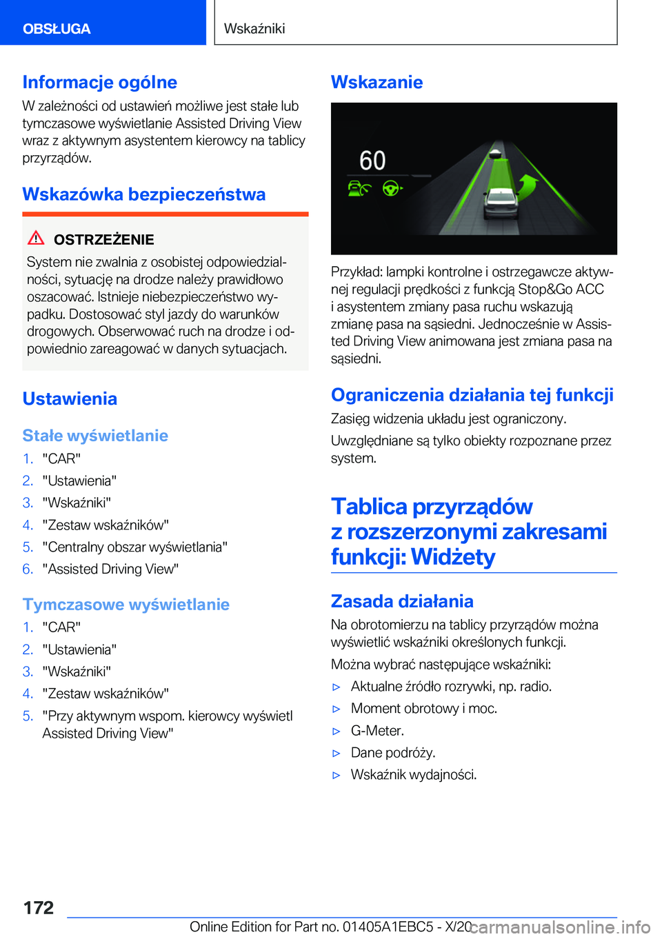 BMW 3 SERIES 2021  Instrukcja obsługi (in Polish) �I�n�f�o�r�m�a�c�j�e��o�g�