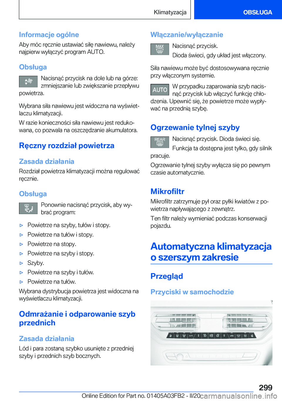 BMW 3 SERIES 2020  Instrukcja obsługi (in Polish) �I�n�f�o�r�m�a�c�j�e��o�g�