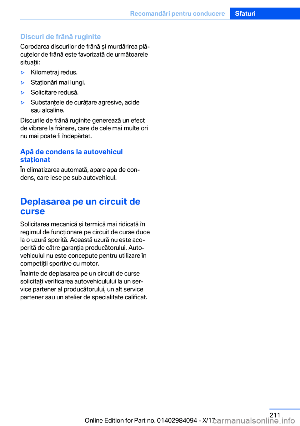 BMW 3 SERIES 2018  Ghiduri De Utilizare (in Romanian) �D�i�s�c�u�r�i��d�e��f�r�
