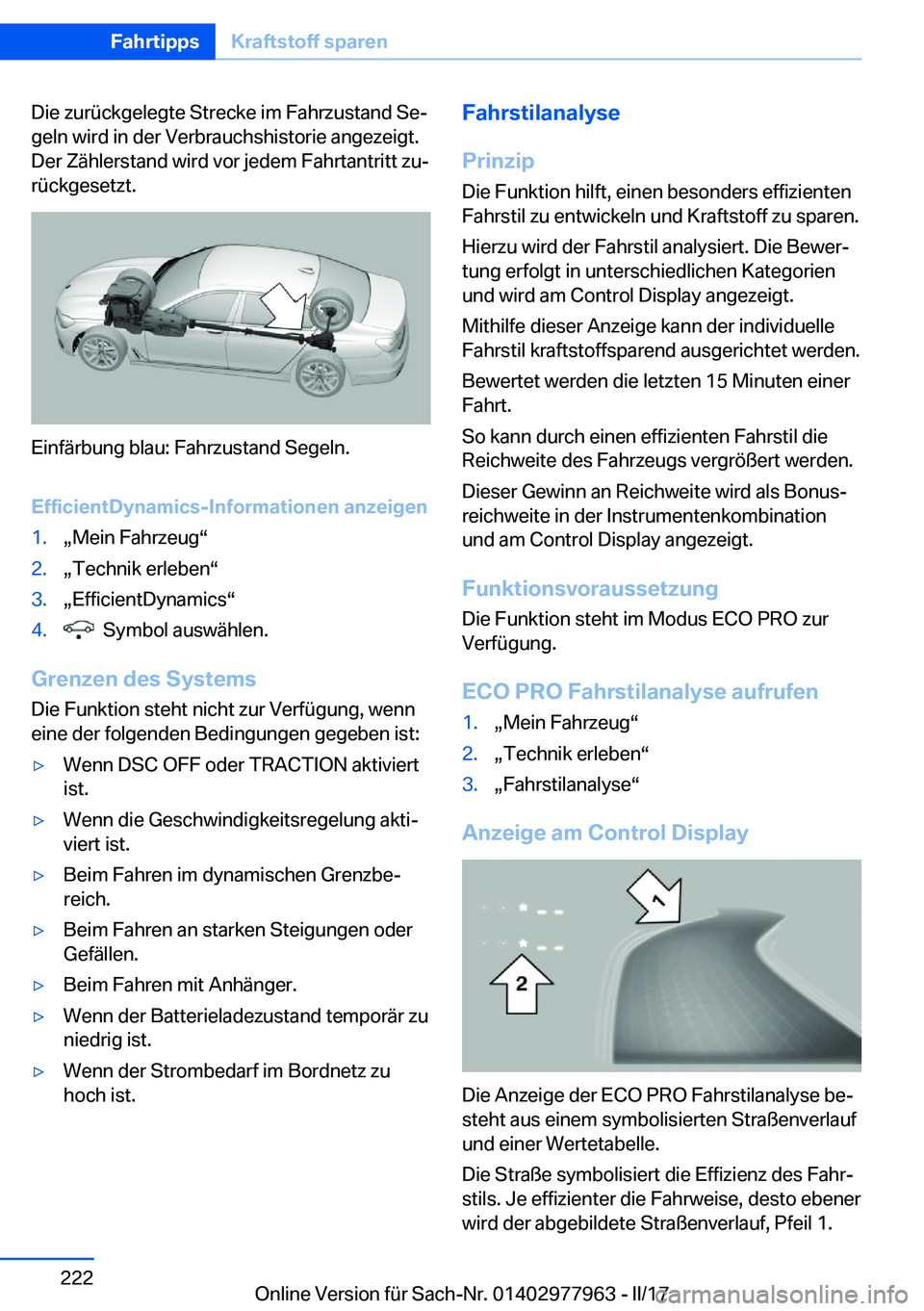 BMW 3 SERIES 2017  Betriebsanleitungen (in German) �D�i�e� �z�u�r�