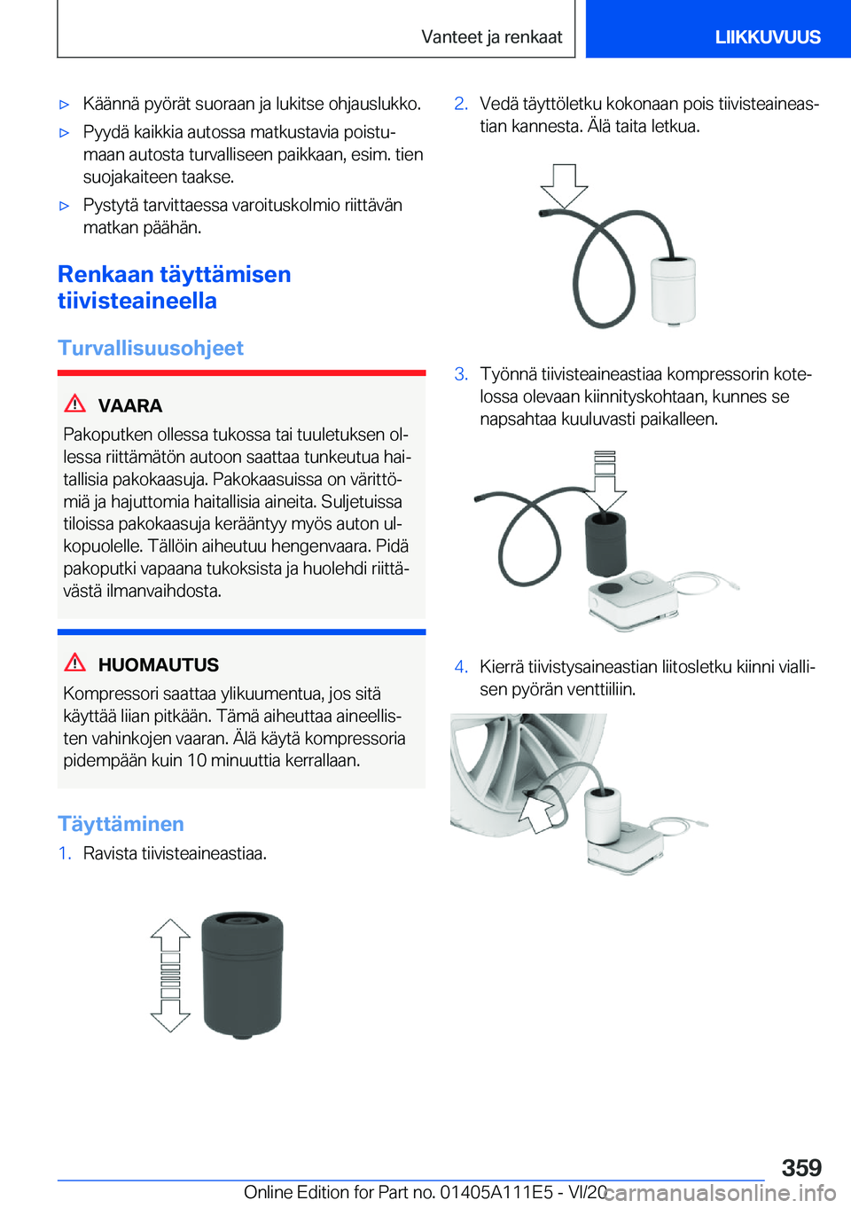 BMW 3 SERIES SEDAN PLUG-IN HYBRID 2021  Omistajan Käsikirja (in Finnish) 'x�K�