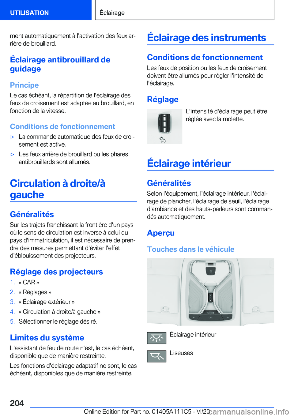 BMW 3 SERIES SEDAN PLUG-IN HYBRID 2021  Notices Demploi (in French) �m�e�n�t��a�u�t�o�m�a�t�i�q�u�e�m�e�n�t��