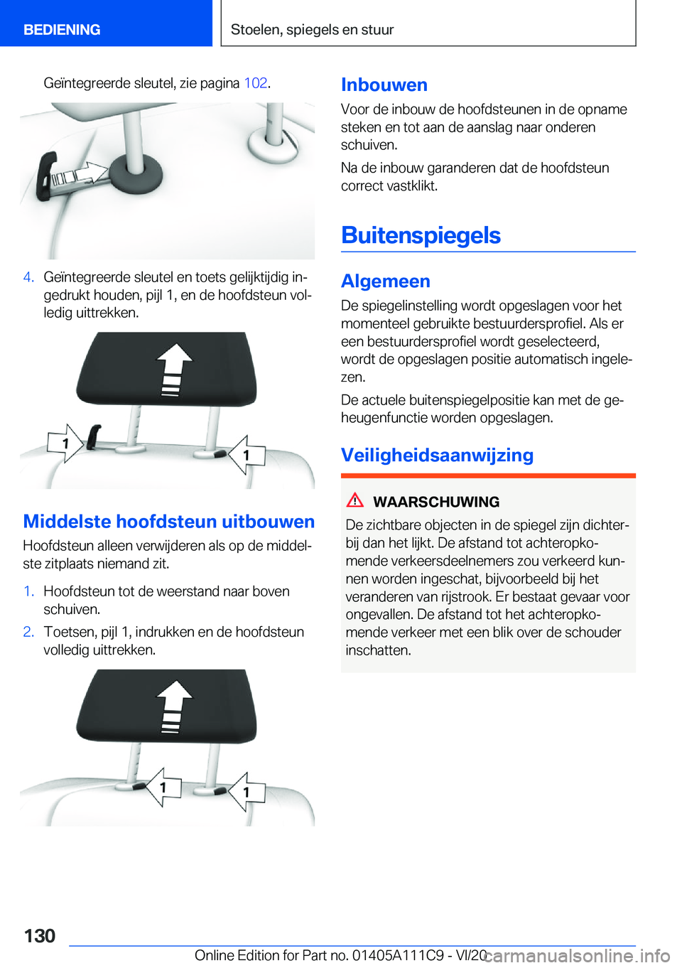 BMW 3 SERIES SEDAN PLUG-IN HYBRID 2021  Instructieboekjes (in Dutch) �G�e�