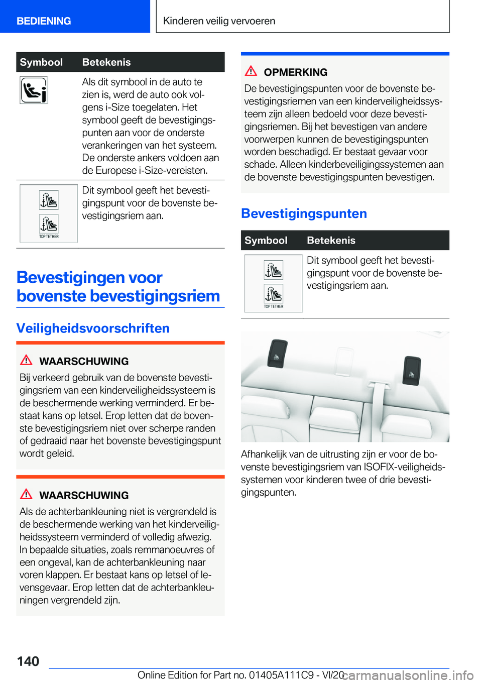 BMW 3 SERIES SEDAN PLUG-IN HYBRID 2021  Instructieboekjes (in Dutch) �S�y�m�b�o�o�l�B�e�t�e�k�e�n�i�s�A�l�s��d�i�t��s�y�m�b�o�o�l��i�n��d�e��a�u�t�o��t�e
�z�i�e�n��i�s�,��w�e�r�d��d�e��a�u�t�o��o�o�k��v�o�lj
�g�e�n�s��i�-�S�i�z�e��t�o�e�g�e�l�a�t�e�n�.�