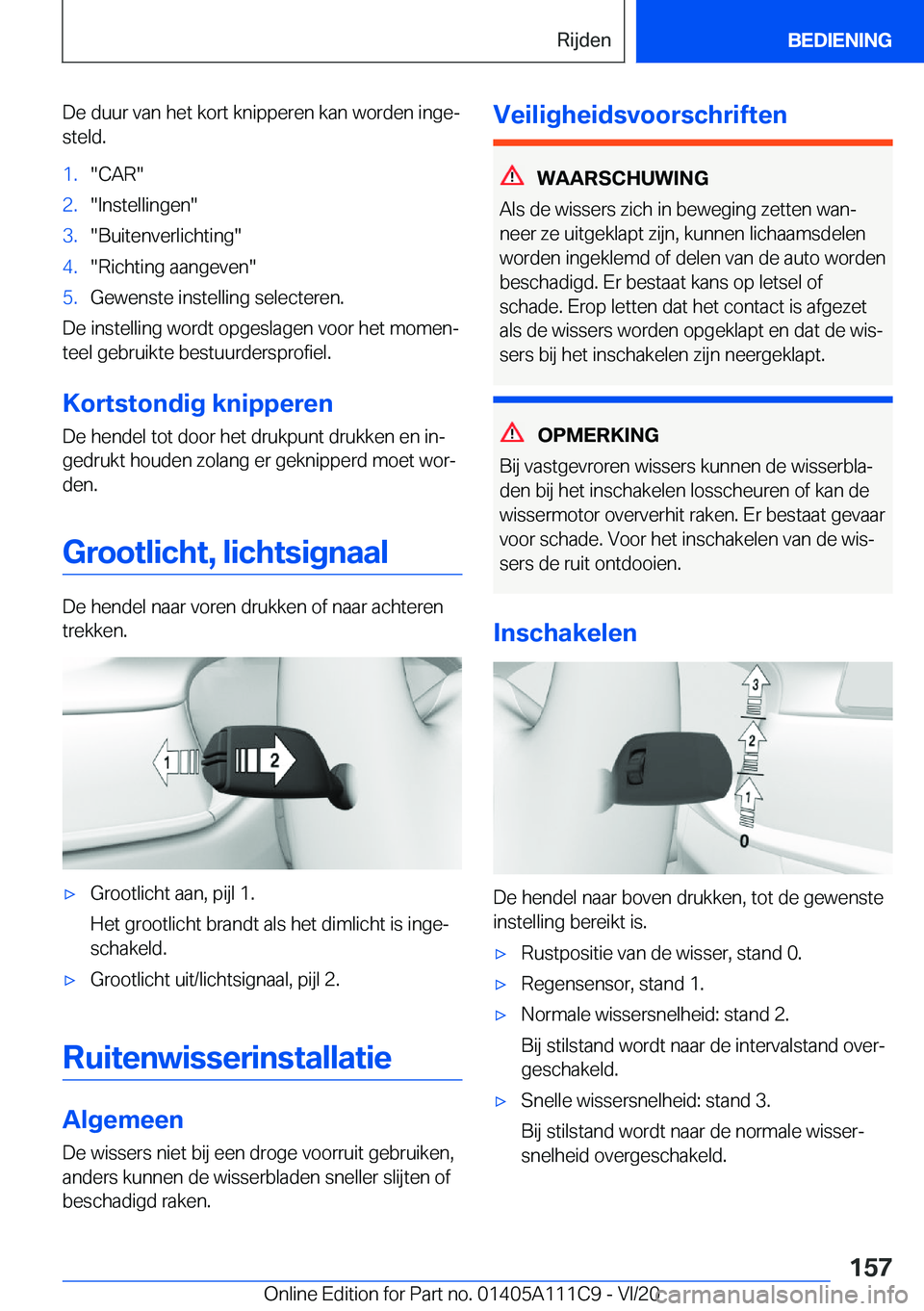 BMW 3 SERIES SEDAN PLUG-IN HYBRID 2021  Instructieboekjes (in Dutch) �D�e��d�u�u�r��v�a�n��h�e�t��k�o�r�t��k�n�i�p�p�e�r�e�n��k�a�n��w�o�r�d�e�n��i�n�g�ej�s�t�e�l�d�.�1�.��C�A�R��2�.��I�n�s�t�e�l�l�i�n�g�e�n��3�.��B�u�i�t�e�n�v�e�r�l�i�c�h�t�i�n�g��4�.�