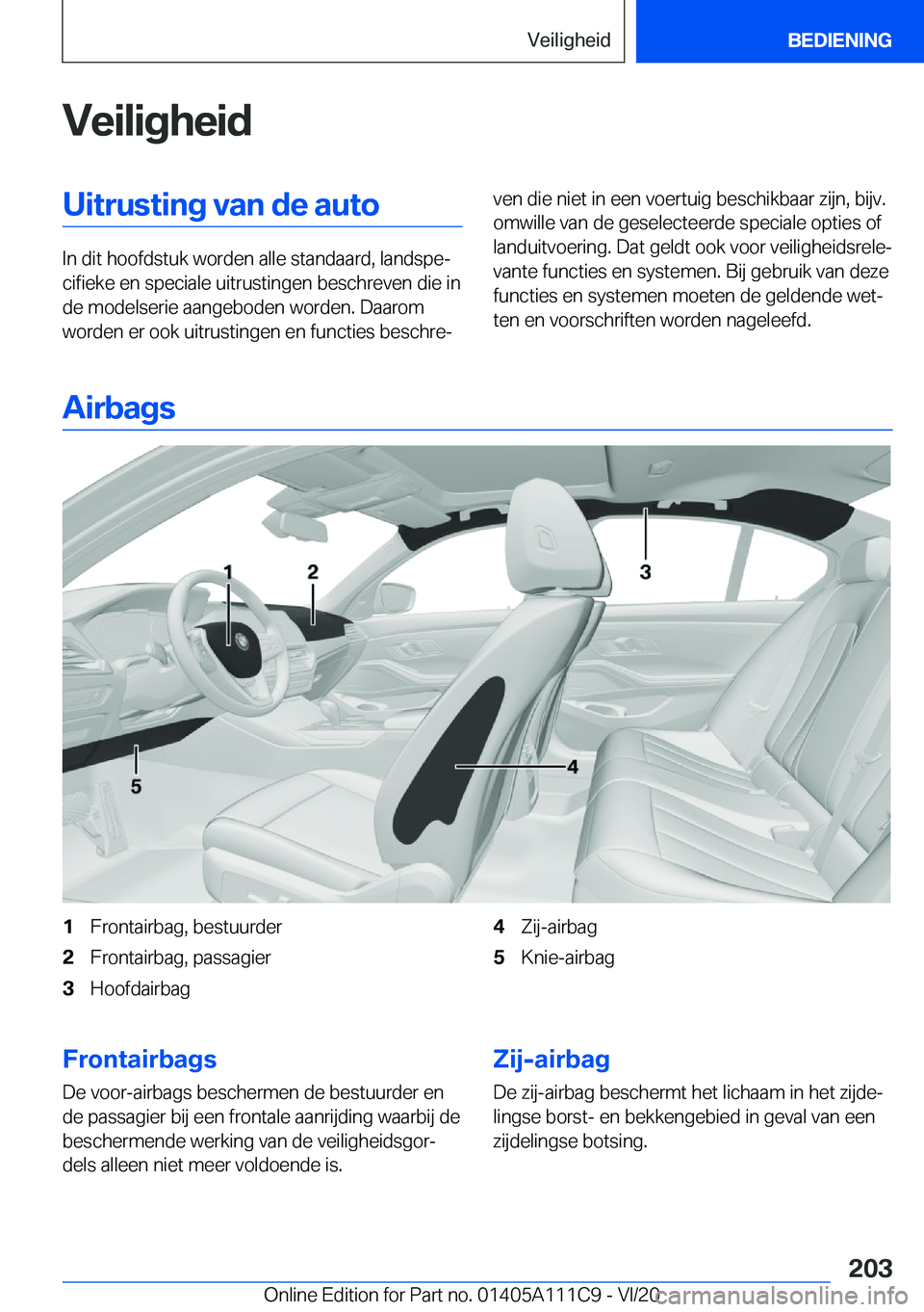 BMW 3 SERIES SEDAN PLUG-IN HYBRID 2021  Instructieboekjes (in Dutch) �V�e�i�l�i�g�h�e�i�d�U�i�t�r�u�s�t�i�n�g��v�a�n��d�e��a�u�t�o
�I�n��d�i�t��h�o�o�f�d�s�t�u�k��w�o�r�d�e�n��a�l�l�e��s�t�a�n�d�a�a�r�d�,��l�a�n�d�s�p�ej�c�i�f�i�e�k�e��e�n��s�p�e�c�i�a�l�e�