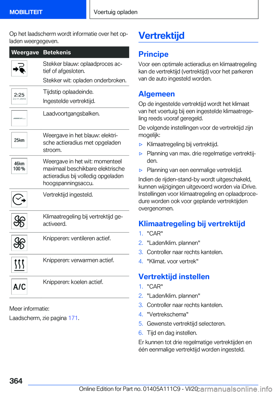 BMW 3 SERIES SEDAN PLUG-IN HYBRID 2021  Instructieboekjes (in Dutch) �O�p��h�e�t��l�a�a�d�s�c�h�e�r�m��w�o�r�d�t��i�n�f�o�r�m�a�t�i�e��o�v�e�r��h�e�t��o�pj�l�a�d�e�n��w�e�e�r�g�e�g�e�v�e�n�.�W�e�e�r�g�a�v�e�B�e�t�e�k�e�n�i�s�S�t�e�k�k�e�r��b�l�a�u�w�:��o�p�l