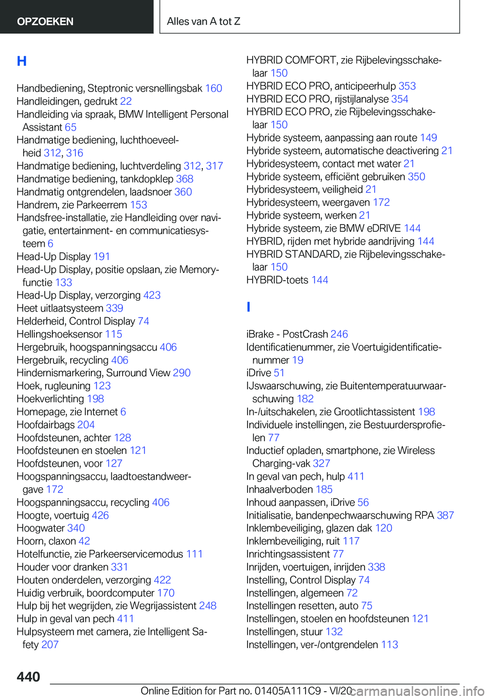 BMW 3 SERIES SEDAN PLUG-IN HYBRID 2021  Instructieboekjes (in Dutch) �H
�H�a�n�d�b�e�d�i�e�n�i�n�g�,��S�t�e�p�t�r�o�n�i�c��v�e�r�s�n�e�l�l�i�n�g�s�b�a�k� �1�6�0�
�H�a�n�d�l�e�i�d�i�n�g�e�n�,��g�e�d�r�u�k�t� �2�2�
�H�a�n�d�l�e�i�d�i�n�g��v�i�a��s�p�r�a�a�k�,��