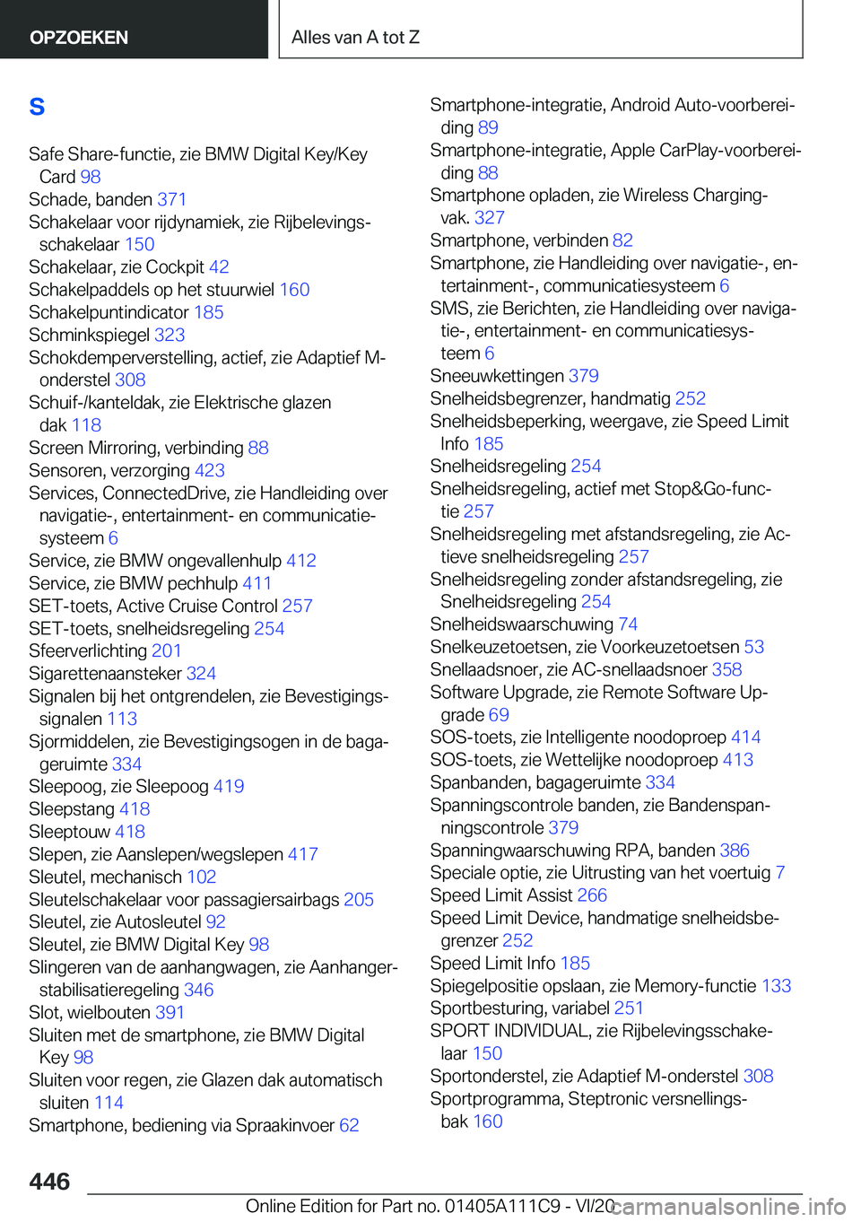 BMW 3 SERIES SEDAN PLUG-IN HYBRID 2021  Instructieboekjes (in Dutch) �S�S�a�f�e��S�h�a�r�e�-�f�u�n�c�t�i�e�,��z�i�e��B�M�W��D�i�g�i�t�a�l��K�e�y�/�K�e�y �C�a�r�d� �9�8�
�S�c�h�a�d�e�,��b�a�n�d�e�n� �3�7�1�
�S�c�h�a�k�e�l�a�a�r��v�o�o�r��r�i�j�d�y�n�a�m�i�e�