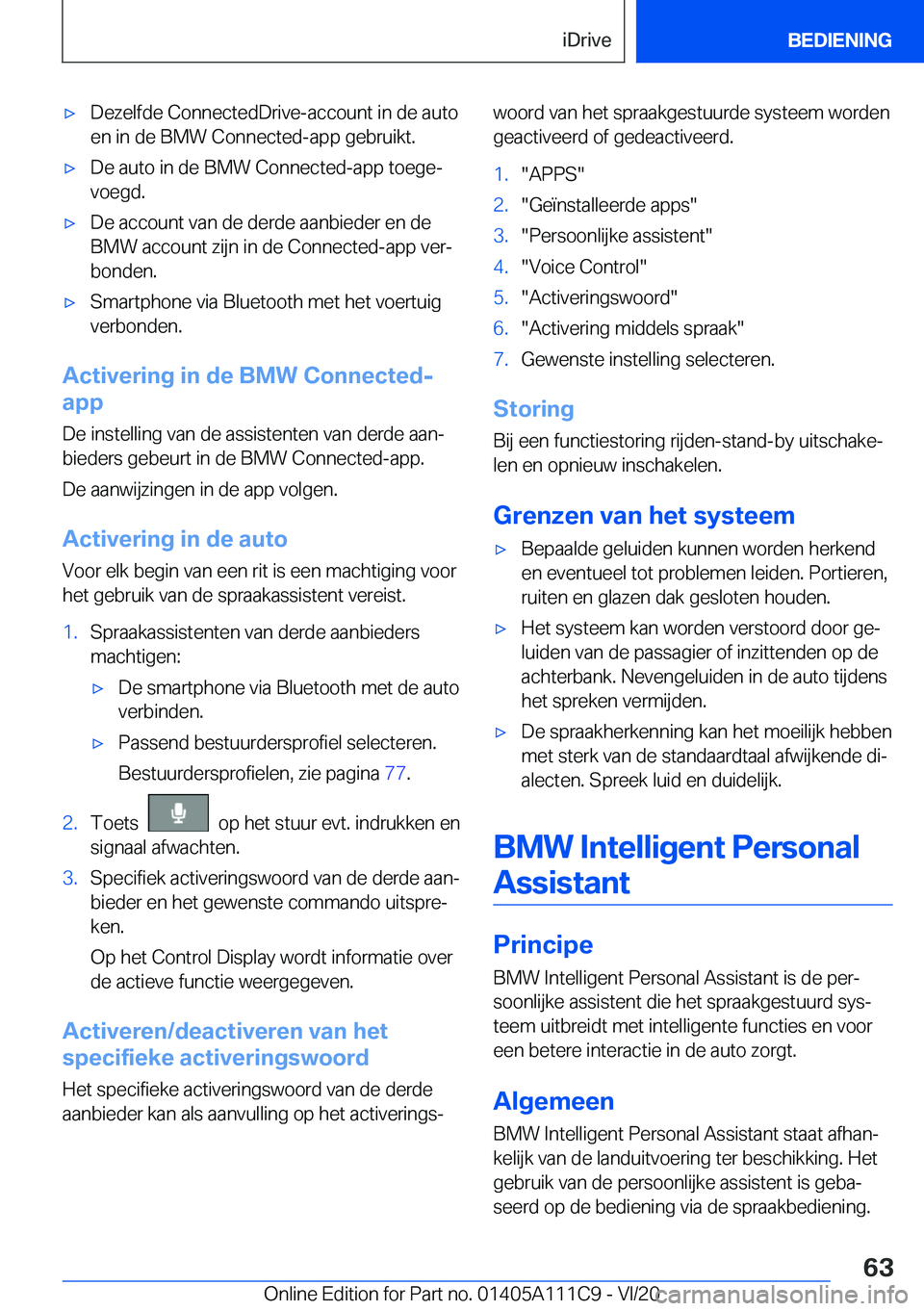 BMW 3 SERIES SEDAN PLUG-IN HYBRID 2021  Instructieboekjes (in Dutch) 'x�D�e�z�e�l�f�d�e��C�o�n�n�e�c�t�e�d�D�r�i�v�e�-�a�c�c�o�u�n�t��i�n��d�e��a�u�t�o
�e�n��i�n��d�e��B�M�W��C�o�n�n�e�c�t�e�d�-�a�p�p��g�e�b�r�u�i�k�t�.'x�D�e��a�u�t�o��i�n��d�e��B�