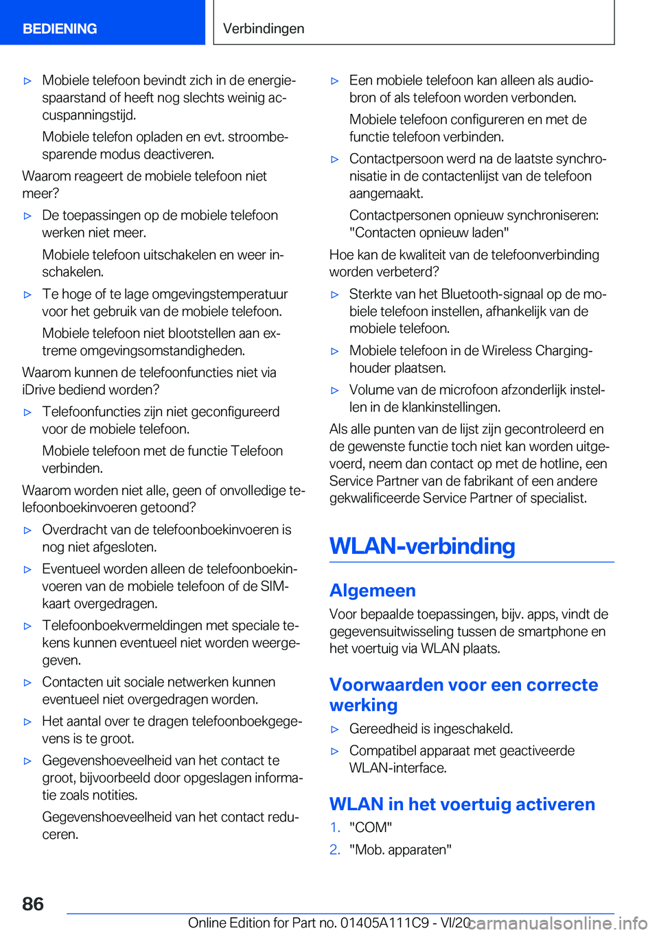 BMW 3 SERIES SEDAN PLUG-IN HYBRID 2021  Instructieboekjes (in Dutch) 'x�M�o�b�i�e�l�e��t�e�l�e�f�o�o�n��b�e�v�i�n�d�t��z�i�c�h��i�n��d�e��e�n�e�r�g�i�ej
�s�p�a�a�r�s�t�a�n�d��o�f��h�e�e�f�t��n�o�g��s�l�e�c�h�t�s��w�e�i�n�i�g��a�cj �c�u�s�p�a�n�n�i�n�g