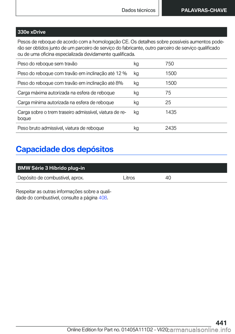BMW 3 SERIES SEDAN PLUG-IN HYBRID 2021  Manual do condutor (in Portuguese) �3�3�0�e��x�D�r�i�v�e�P�e�s�o�s��d�e��r�e�b�o�q�u�e��d�e��a�c�o�r�d�o��c�o�m��a��h�o�m�o�l�o�g�a�