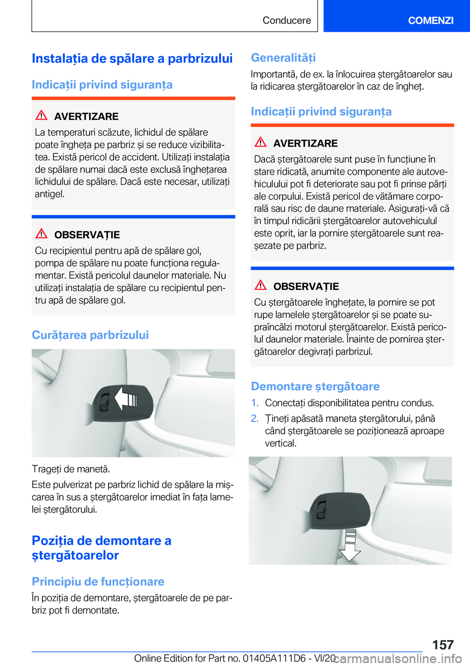 BMW 3 SERIES SEDAN PLUG-IN HYBRID 2021  Ghiduri De Utilizare (in Romanian) �I�n�s�t�a�l�a�i�a��d�e��s�p�