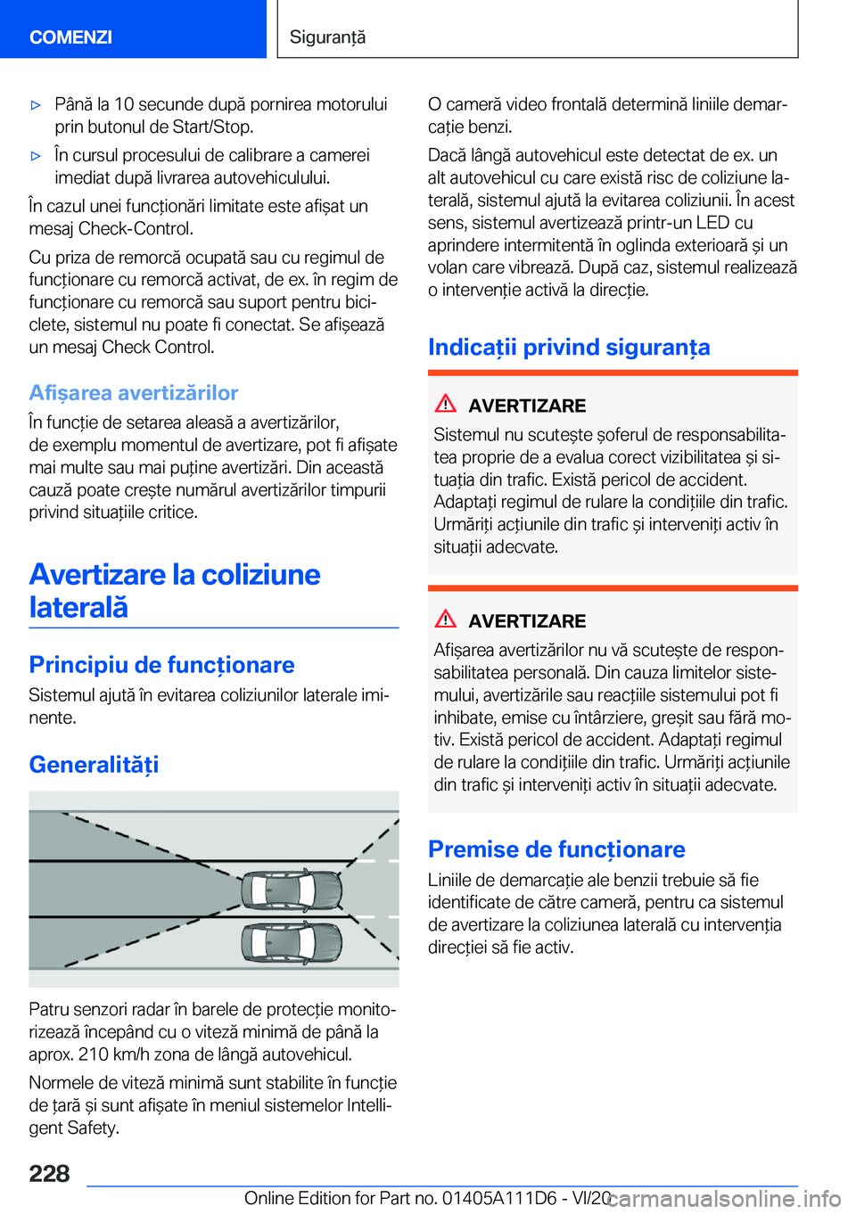 BMW 3 SERIES SEDAN PLUG-IN HYBRID 2021  Ghiduri De Utilizare (in Romanian) 'x�P�