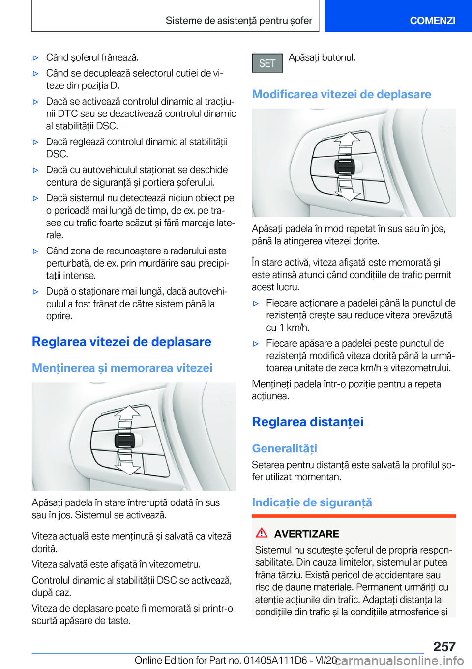 BMW 3 SERIES SEDAN PLUG-IN HYBRID 2021  Ghiduri De Utilizare (in Romanian) 'x�C�