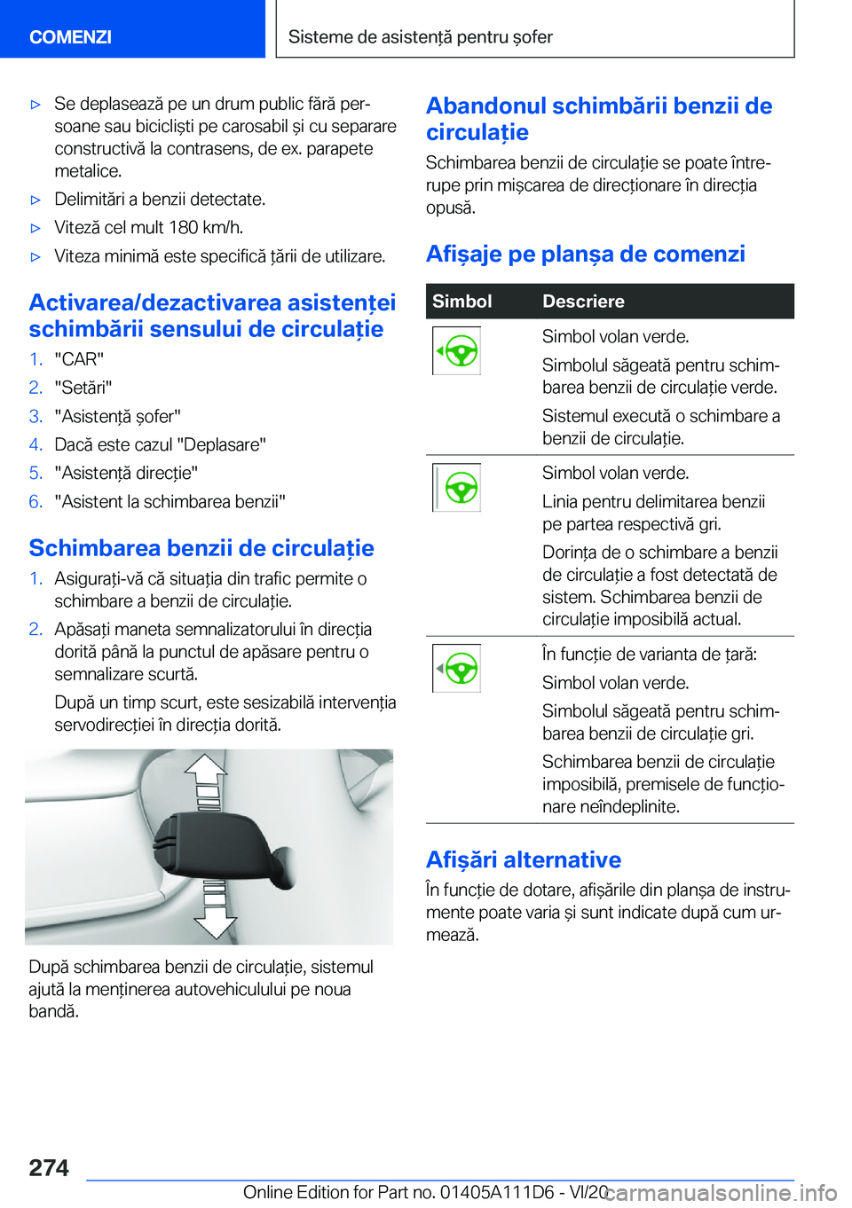 BMW 3 SERIES SEDAN PLUG-IN HYBRID 2021  Ghiduri De Utilizare (in Romanian) 'x�S�e��d�e�p�l�a�s�e�a�z�ă��p�e��u�n��d�r�u�m��p�u�b�l�i�c��f�ă�r�ă��p�e�rj
�s�o�a�n�e��s�a�u��b�i�c�i�c�l�i&�t�i��p�e��c�a�r�o�s�a�b�i�l�&�i��c�u��s�e�p�a�r�a�r�e
�c�o�n�s�t�
