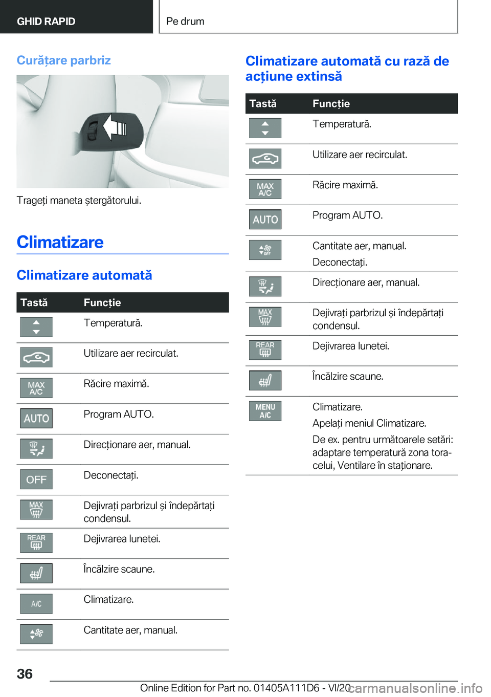 BMW 3 SERIES SEDAN PLUG-IN HYBRID 2021  Ghiduri De Utilizare (in Romanian) �C�u�r�